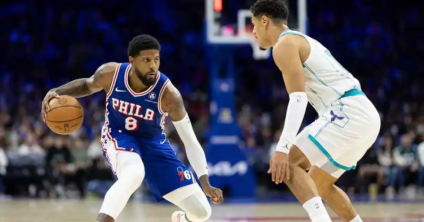 Paul George Hyperextends Left Knee Again as Sixers Succumb to 12th Loss of the Season