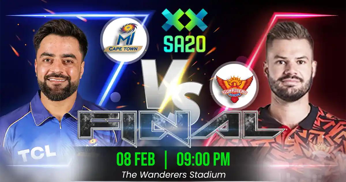 MICT vs SEC Match Prediction, Fantasy Cricket Tips, Playing XI, and Pitch Report Final Match of SA20 2025
