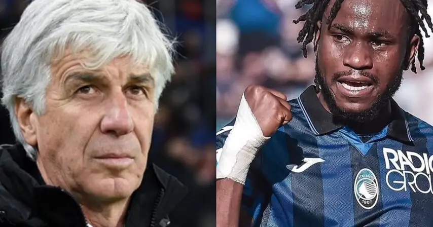 Gian Piero Gasperini Blasts Ademola Lookman After Atalanta Bow Out of Champions League