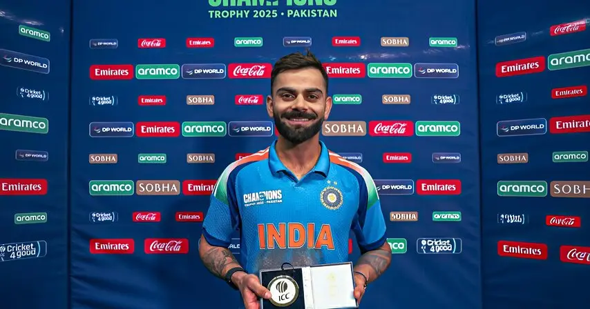 Virat Kohli Creates History: Wins Most Player of the Match Awards in ICC Tournaments Against Pakistan
