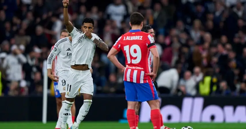 Rodrygo and Brahim Diaz Shine as Real Madrid Edge Atletico 2-1 in Thrilling Derby