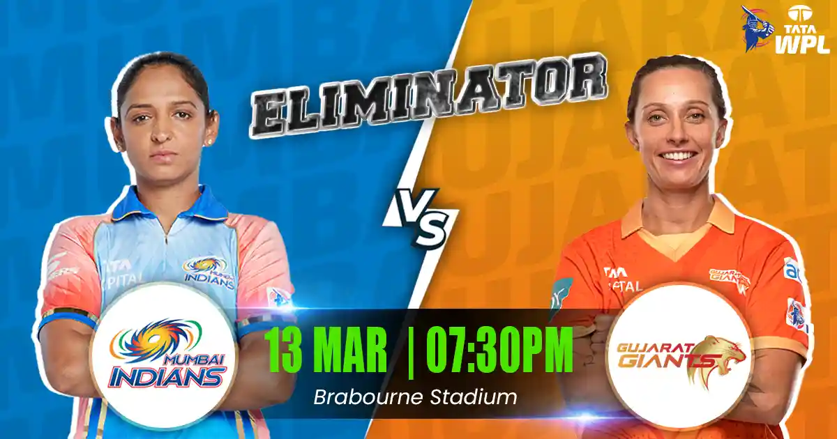 MIW vs GGW Match Prediction, Fantasy Cricket Tips, Playing XI, and Pitch Report Eliminator of WPL 2025