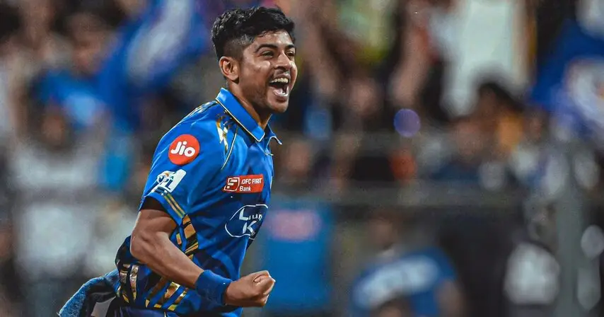 Ashwani Kumar: Mumbai Indians Debutant Pacer Takes Wicket on First Ball Against KKR