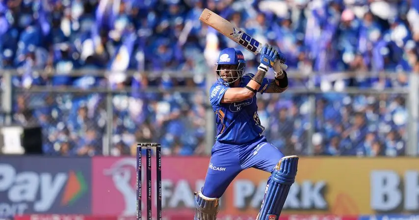 Suryakumar Yadav Reaches 4000-Run Milestone in IPL