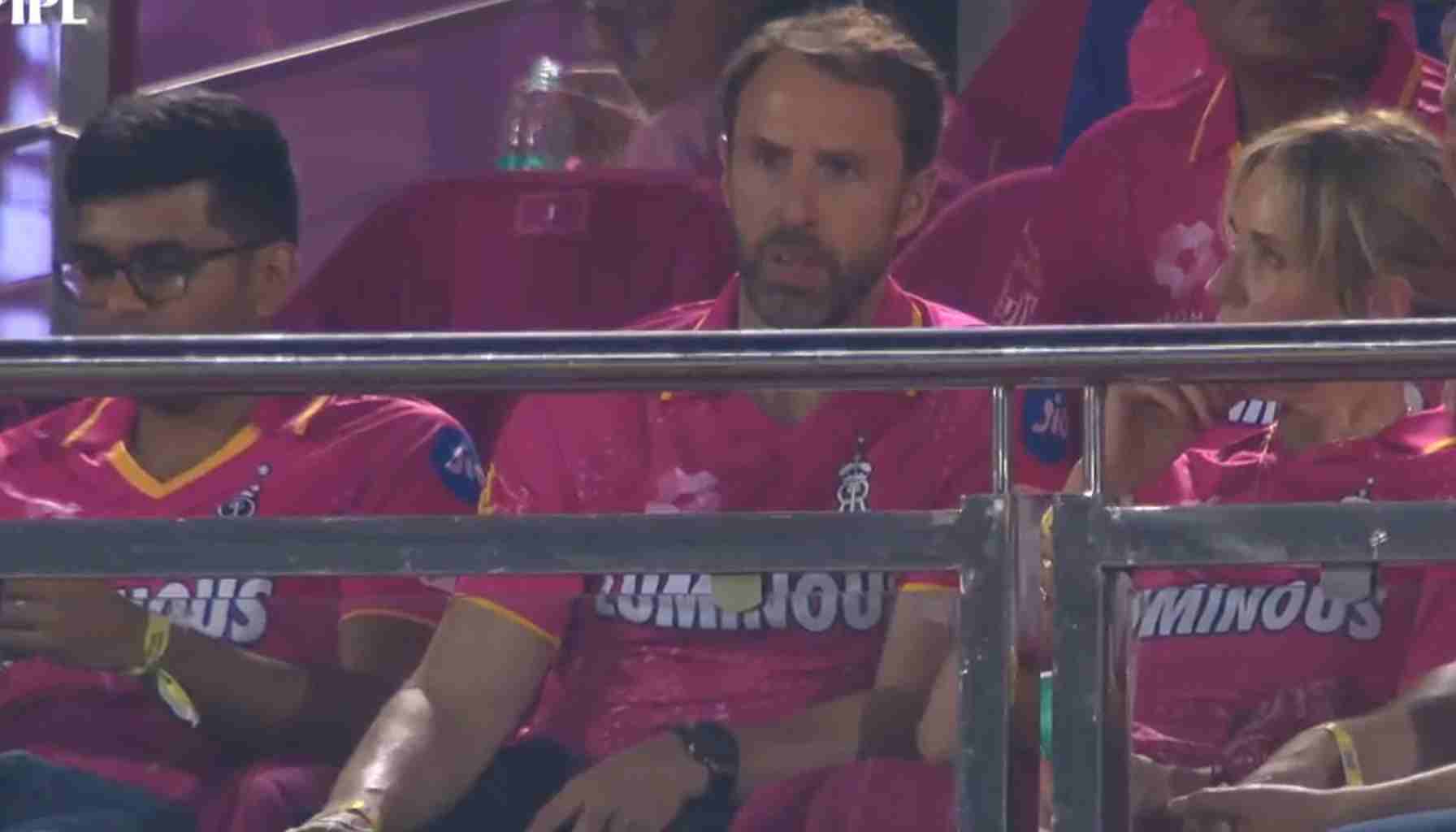 Former England Football Manager Gareth Southgate Spotted Watching IPL Match in Jaipur | ScoreWaves
