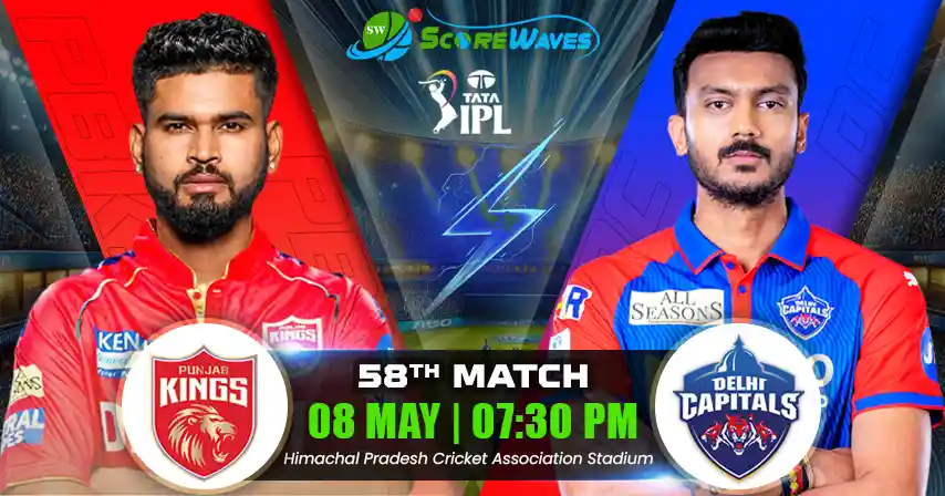 PBKS vs DC Match Prediction, Fantasy Cricket Tips, Pitch Report, and Playing XI of 58th Match of IPL 2025