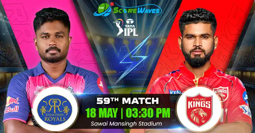 RR vs PBKS Match Prediction, Fantasy Cricket Tips, Pitch Report, and Playing XI of 59th Match of IPL 2025
