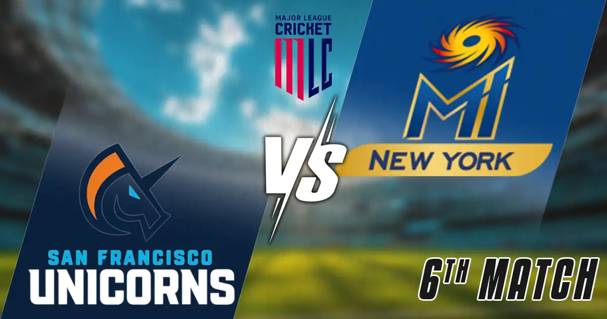 SFU vs MINY Match Prediction, Fantasy Cricket Tips, Pitch Report, and Playing XI of 6th Match of  MLC 2025