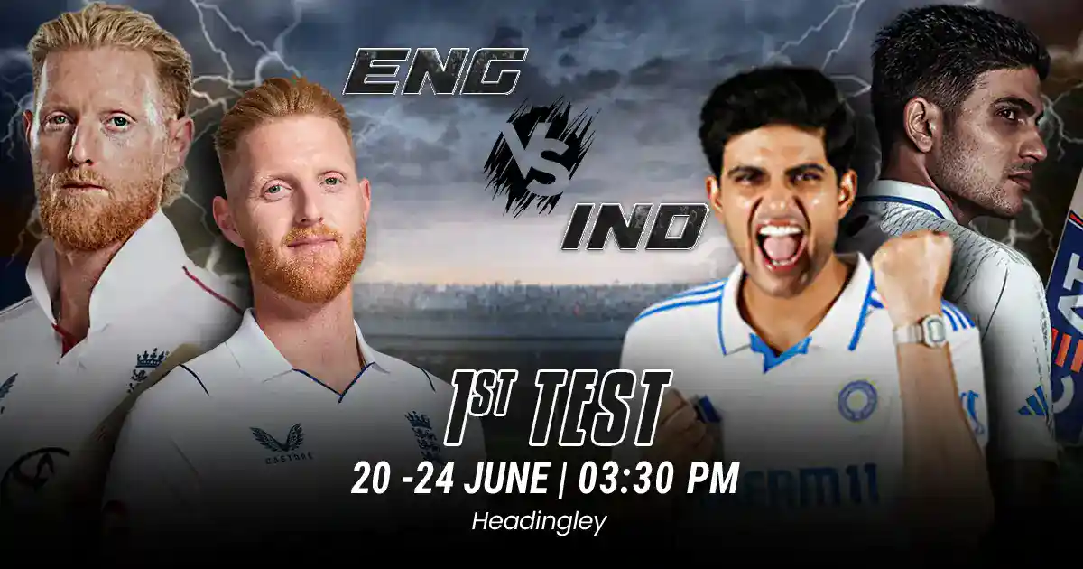 ENG vs IND 1st Test Match Prediction, Fantasy Cricket Tips, Pitch Report, and Playing XI of India Tour of England 2025