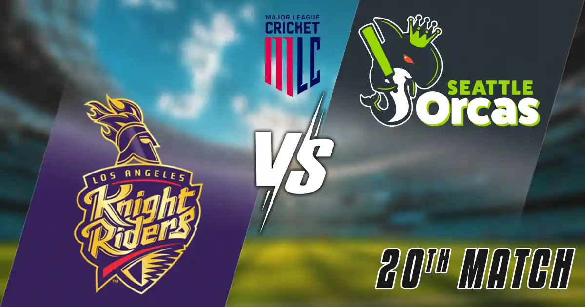 LAKR vs SO Match Prediction, Fantasy Cricket Tips, Pitch Report, and Playing XI of 20th Match of MLC 2025