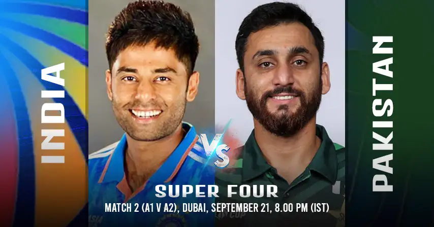 IND vs PAK 2nd Match Super Four, Asia Cup 2025, Match Prediction, Pitch Report, Playing XI & Injury Updates