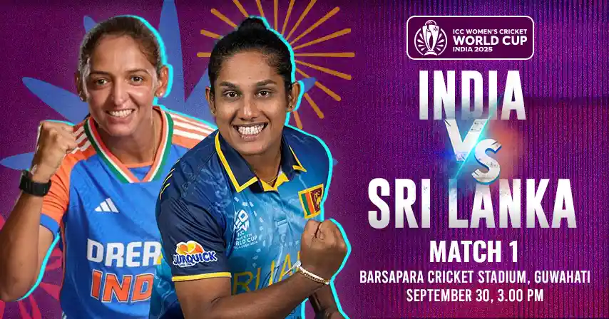 IND W vs SL W 1st Match Women's  World Cup 2025, Match Prediction, Pitch Report, Playing XI & Injury Updates